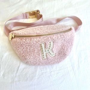 💕Stoney Clover Lane pink Sherpa Fanny pack💕